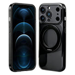 Custodia in silicone con supporto girevole per iPhone 12