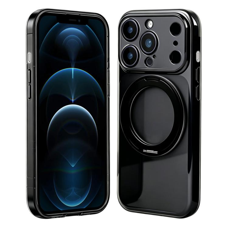 Custodia in silicone con supporto girevole per iPhone 12