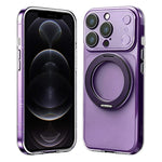 Custodia in silicone con supporto girevole per iPhone 12