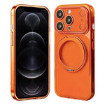Custodia in silicone con supporto girevole per iPhone 12