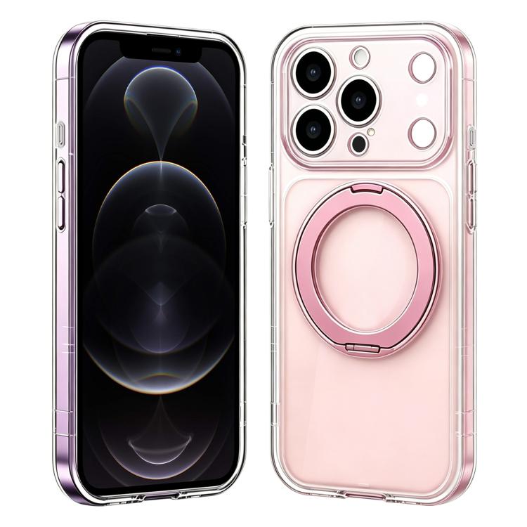 Custodia in silicone con supporto girevole per iPhone 12