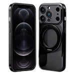 Custodia in silicone con supporto girevole per iPhone 12