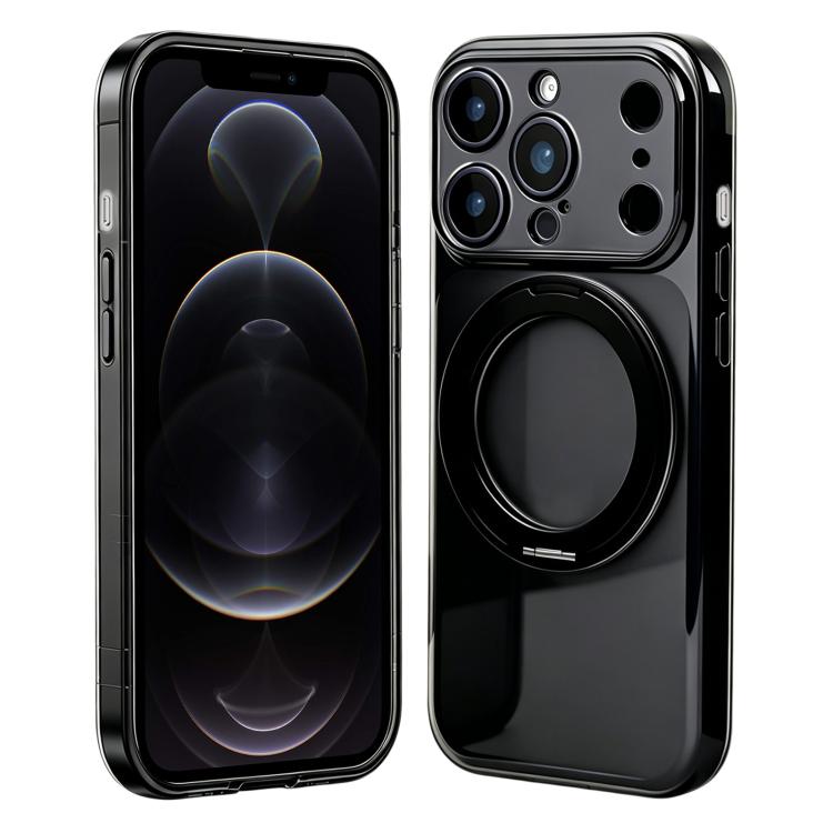 Custodia in silicone con supporto girevole per iPhone 12