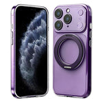 Custodia silicone con supporto girevole per iPhone 11 Pro Max