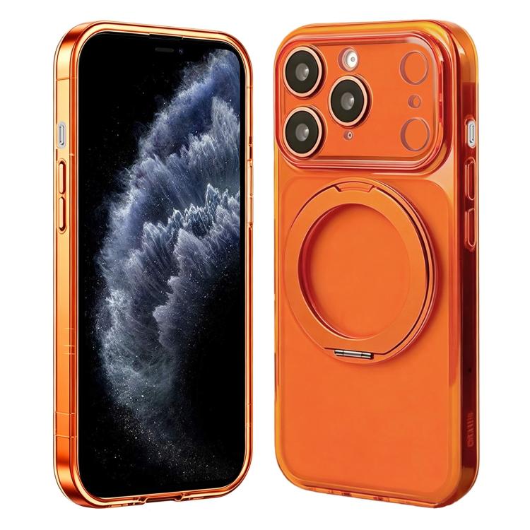 Custodia silicone con supporto girevole per iPhone 11 Pro Max