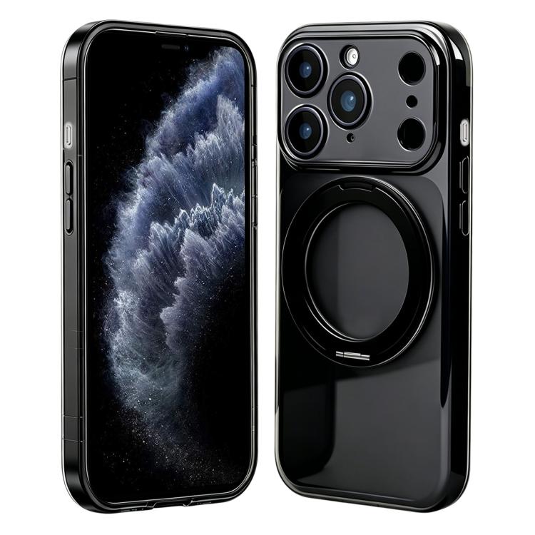Custodia silicone con supporto girevole per iPhone 11 Pro Max