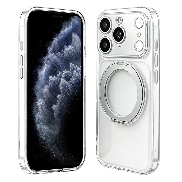 Custodia silicone con supporto girevole per iPhone 11 Pro Max