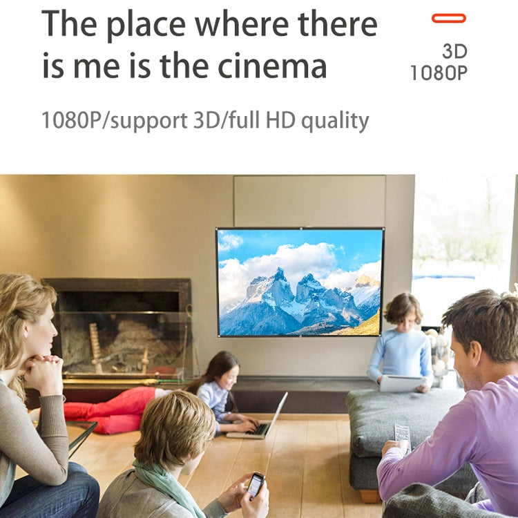 Tenda schermo proiezione 60" 16:9 in poliestere pieghevole