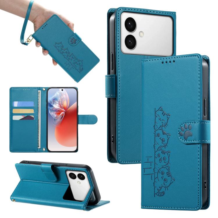 Custodia in ecopelle con chiusura magnetica e cinturino per Galaxy S26 FE, S26+