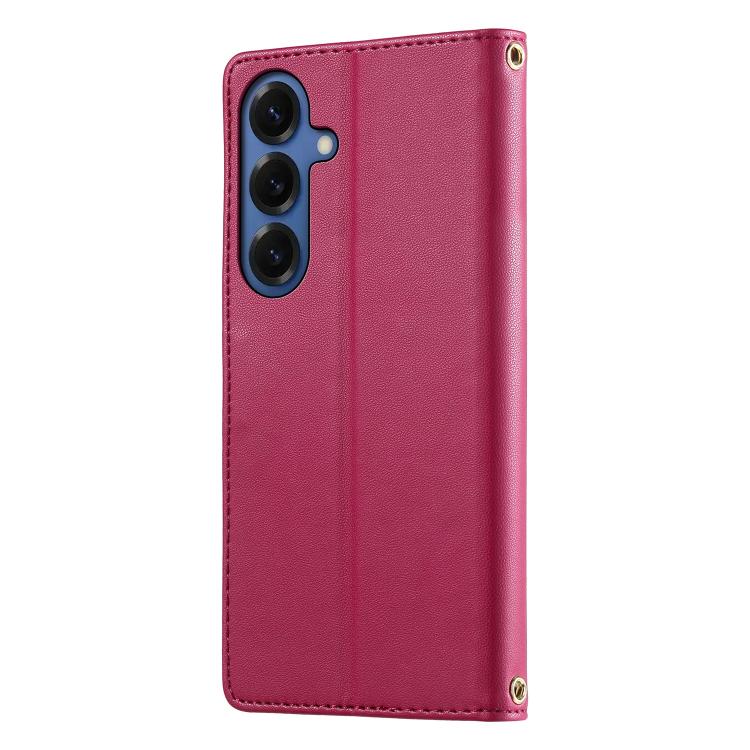 Custodia in ecopelle con chiusura magnetica e cinturino per Galaxy S26, S25 FE