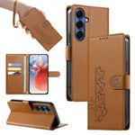 Custodia in ecopelle con chiusura magnetica e cinturino per Galaxy S26, S25 FE