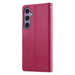 Custodia in ecopelle con chiusura magnetica per Galaxy S25+ 5G e S24+ 5G