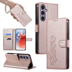 Custodia in ecopelle con chiusura magnetica per Galaxy S25+ 5G e S24+ 5G