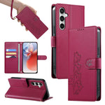 Custodia in ecopelle con chiusura magnetica e cinturino per Galaxy S26, S25 FE