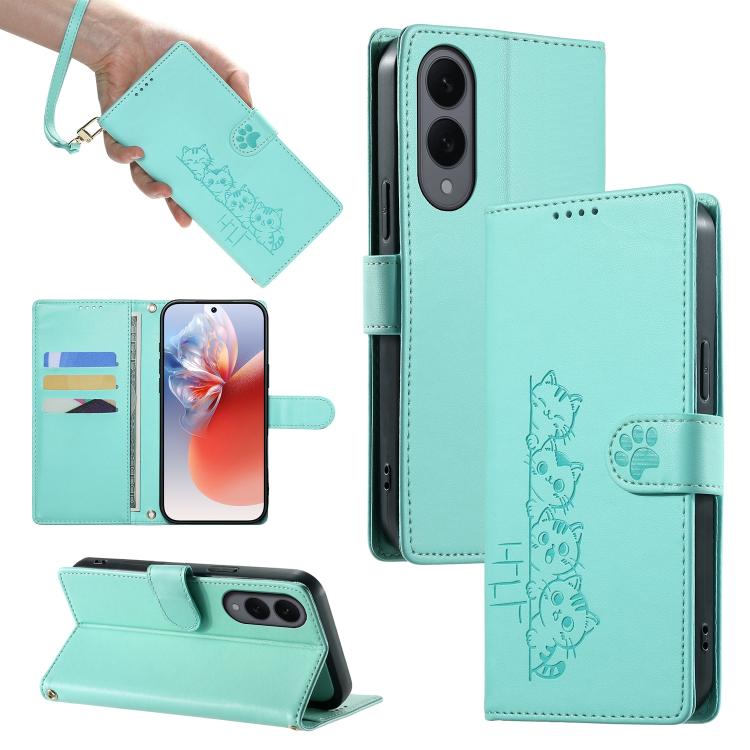 Custodia in ecopelle con chiusura magnetica e cinturino per Galaxy S26, S25 FE