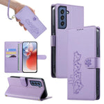 Custodia in ecopelle con chiusura magnetica e cinturino per Galaxy S22 Ultra