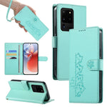 Custodia in ecopelle con chiusura magnetica e cinturino per Galaxy S20 Ultra 5G