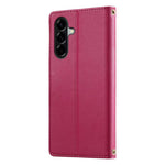Custodia ecopelle con chiusura magnetica e cinturino per Galaxy A57, A37, A27 e