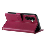 Custodia ecopelle con chiusura magnetica e cinturino per Galaxy A57, A37, A27 e