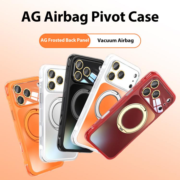 Supporto in metallo girevole con airbag per iPhone 17 Pro Max