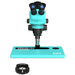 Microscopio stereoscopico trinoculare RF4 RF-6565TVP con zoom 6,5X-65X e ampia base in lega di alluminio., RF-6565TVP