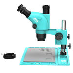 Microscopio stereoscopico trinoculare RF4 RF-6565TVD2 con zoom sincrono 6,5X-65X e base in lega di alluminio., RF-6565TVD2