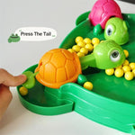 Gioco da tavolo tartarughe mangiano fagioli per bambini