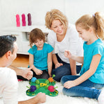 Gioco da tavolo tartarughe mangiano fagioli per bambini