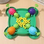 Gioco da tavolo tartarughe mangiano fagioli per bambini