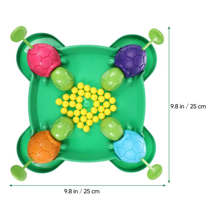 Gioco da tavolo tartarughe mangiano fagioli per bambini