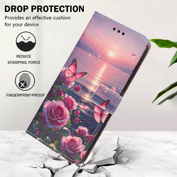 Custodia portafoglio in ecopelle con motivo per iPhone 17
