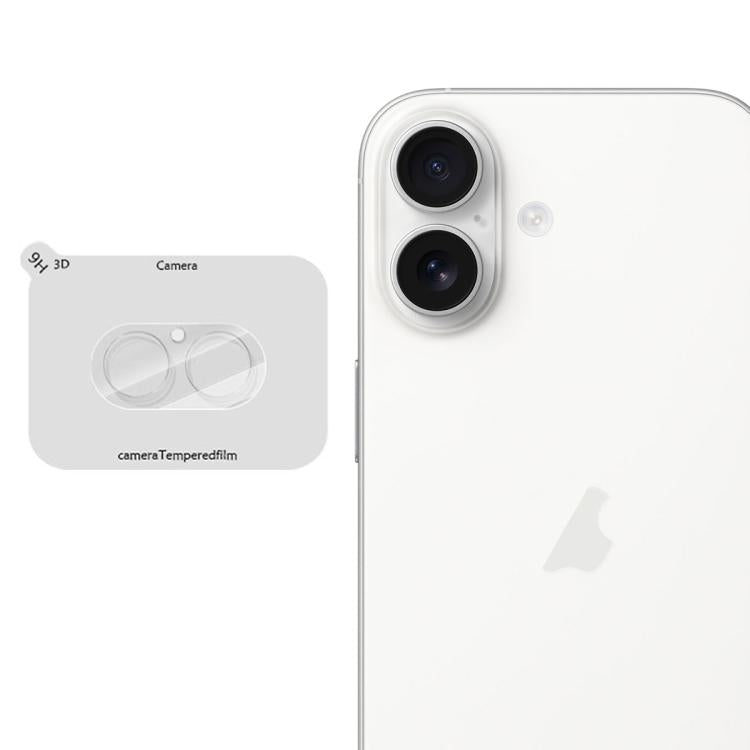 Pellicola in vetro per obiettivo fotocamera iPhone 17 Pro e 17