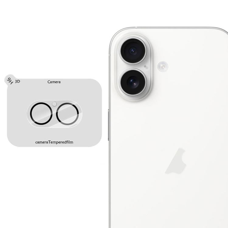 Pellicola in vetro per obiettivo fotocamera iPhone 17 Pro e 17