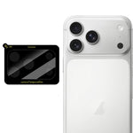 Pellicola in vetro per obiettivo fotocamera iPhone 17 Pro e 17