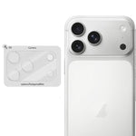 Pellicola in vetro per obiettivo fotocamera iPhone 17 Pro e 17