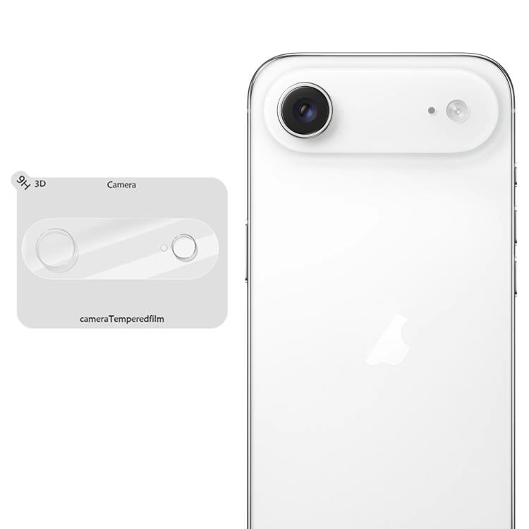 Pellicola in vetro per obiettivo fotocamera iPhone 17 Pro e 17