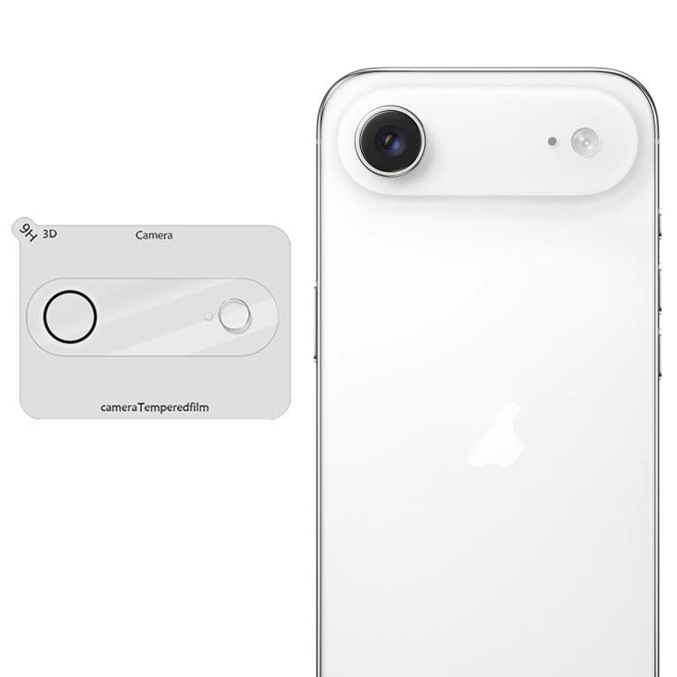 Pellicola in vetro per obiettivo fotocamera iPhone 17 Pro e 17