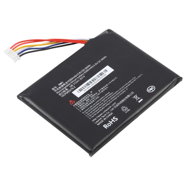 Batteria decodificatore diagnostico auto, For Launch X-431 PADV 9360mAh BMM3