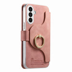 Portafoglio con cerniera e blocco RFID per Galaxy A26, A36 e A16 5G in pelle