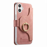 Portafoglio con cerniera, anello e blocco RFID per Galaxy A08 / A07 4G /, A18 /
