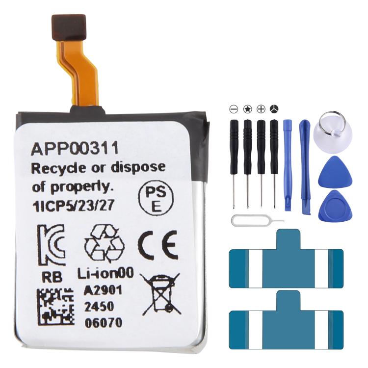 Batteriabatteriapila, For Fossil Gen 5E 44mm DW11F 300mAh APP00311