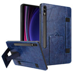 Cinturino da polso retrò in ecopelle con supporto per Galaxy Tab S10 FE+, S10+ /