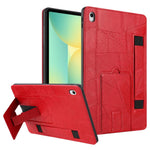 Cinturino da polso retrò in ecopelle con supporto per Galaxy Tab S10 FE+, S10+ /