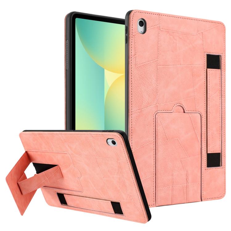 Cinturino da polso retrò in ecopelle con supporto per Galaxy Tab S10 FE+, S10+ /
