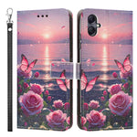 Custodia in ecopelle con motivo dipinto per Galaxy A05, A05s e A15 / A15 5G