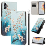 Custodia in ecopelle con motivo dipinto per Galaxy A05, A05s e A15 / A15 5G