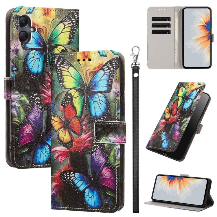 Custodia in ecopelle con motivo dipinto per Galaxy A05, A05s e A15 / A15 5G