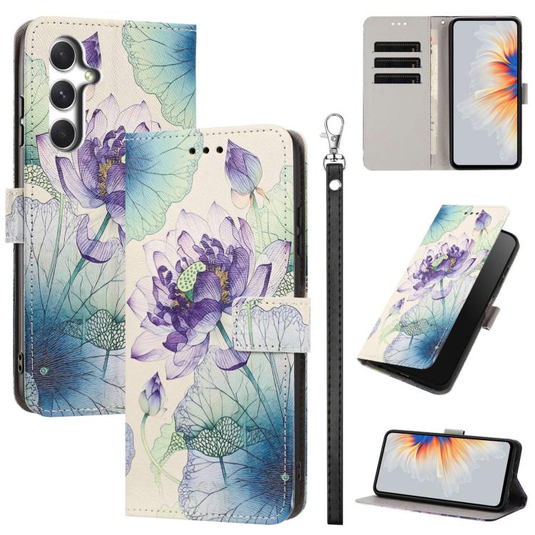 Custodia in ecopelle con motivo dipinto per Galaxy A05, A05s e A15 / A15 5G