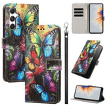 Custodia in ecopelle con motivo dipinto per Galaxy A05, A05s e A15 / A15 5G