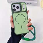 Custodia magnetica sottile con cordino per iPhone 17 Pro Max
